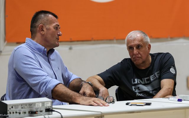 Zoran Savić i Željko Obradović (© Star Sport)